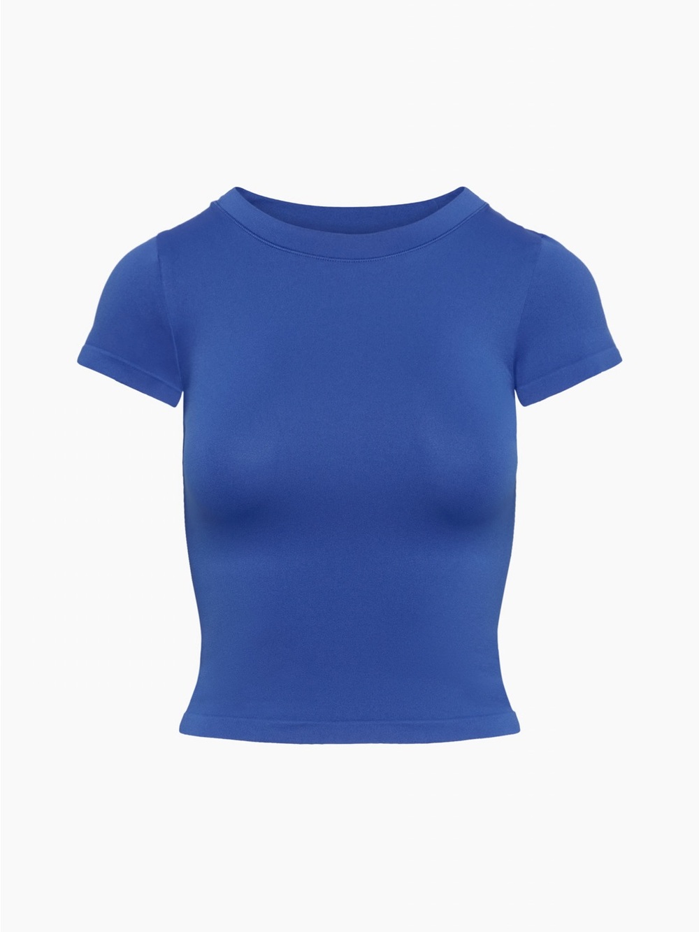 ARITZIA BLUE SEAMLESS TEE